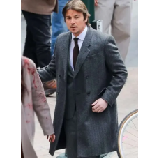 Verity Josh Hartnett Grey Wool Coat